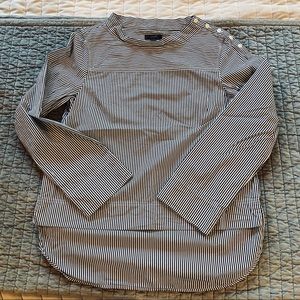 J. CREW stripe blouse